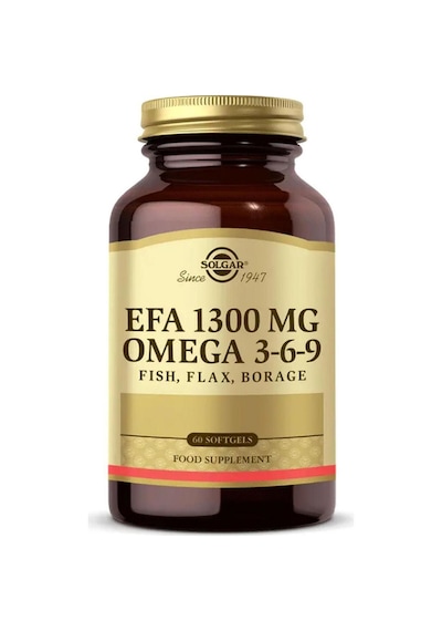 Solgar Efa 1300 Mg Omega 3-6-9 60 Softgel+ Vitamin D3 1000ıu 100 Kapsül