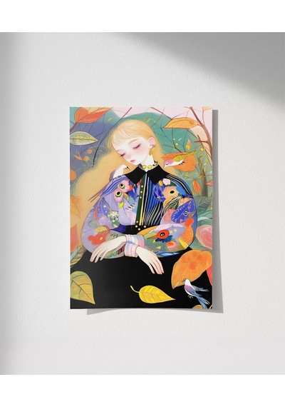 Çerçevesiz Poster Doğanın Zarif Tonları