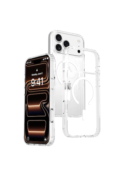 Buff Apple iPhone Uyumlu 18 Pro Max/17 Pro Max Magsafe Air Hybrid Kılıf Şeffaf