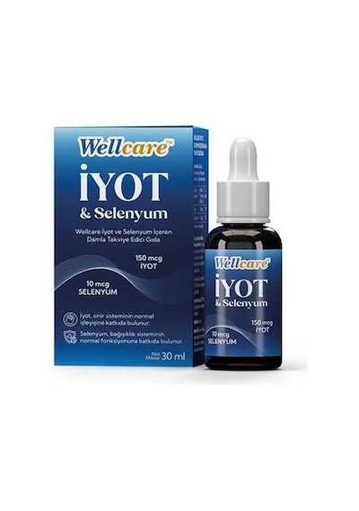 Wellcare İyotselenyum Oral Damla 30 Ml