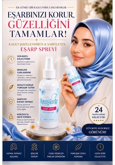 Eşarpsprey Eşarpsprey Eşarp Temizleme Spreyi 150 ML