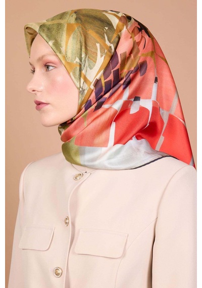 Pierre Cardin İpek Eşarp - 2025/2026 Sonbahar-kış - 9107230-321 - Sura 321 Çok Renkli 321 Çok Renkli