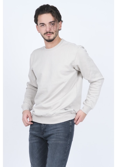 Metropolitan Erkek Bisiklet Yaka Sweatshirt 62422106 Taş