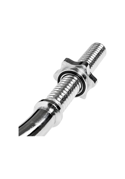 120 Cm İçi Dolu Krom Z Bar Halter Barı, 25 Mm Çap, 1 İnç 25,4 Mm Delikli Plakalarla Uyumlu