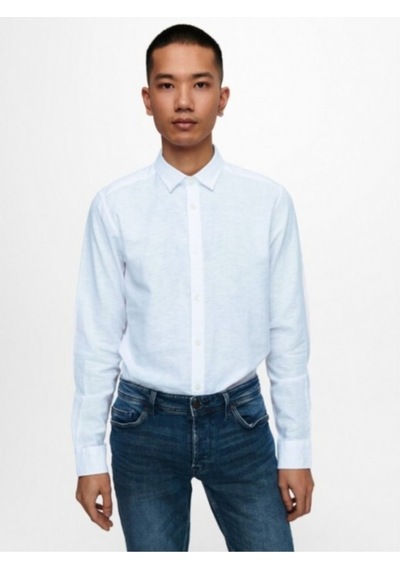 Only&sons Uzun Kollu Gömlek 22012321 Cashmere Blue