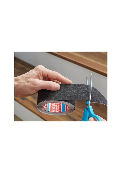 Tesa Merdiven Kaydırmaz Bant Siyah 50mm X 15 Metre Anti Slip Zemin Ve Basamak Kaymaz Bant