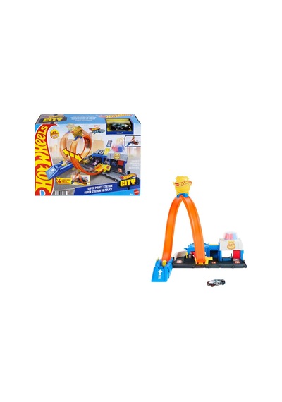 Hot Wheels Polis İstasyonu Oyun Seti Mtl-jbm71