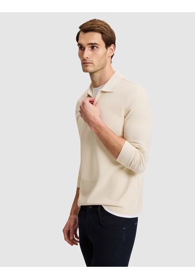 Pierre Cardin Bej Slim Fit Basic Sweatshirt 50334013-vr011