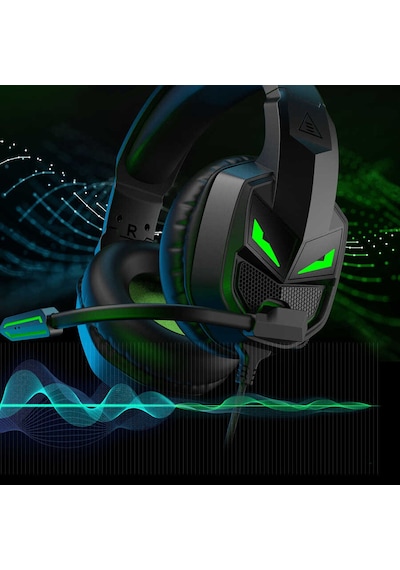 Eksa E7000 Gaming Kulaklık Oyuncu Kulaklığı - Werewolf Tasarım - 3.5 mm & Mikrofon - ZORE-257907