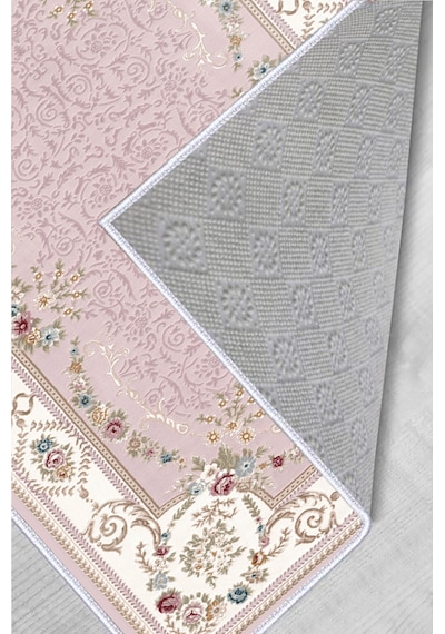 Rovigo Home Dijital Baskı Yıkanabilir Kaymaz Taban Salon Halısı RVG0273 Çok Renkli