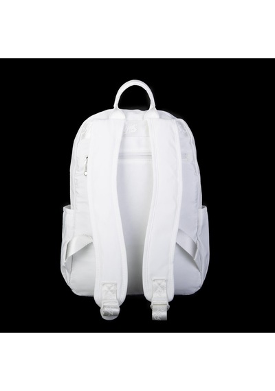 Nas Bag Unisex Su Geçirmez Çok Gözlü Extra Hafif Sportif Sırt Çantası Beyaz