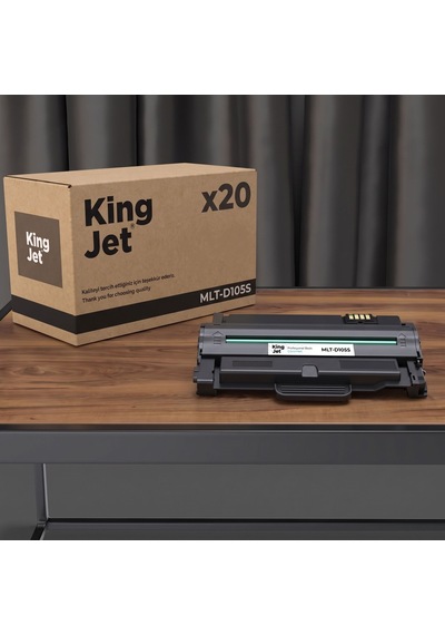 Kingjet Samsung Uyumlu Mlt-d105s Standart Kapasiteli 20'li Paket Çipli Uyumlu Toner