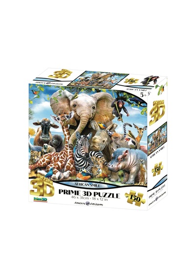 Prime 3d - Afrika Smile 150 Parça Puzzle 10873