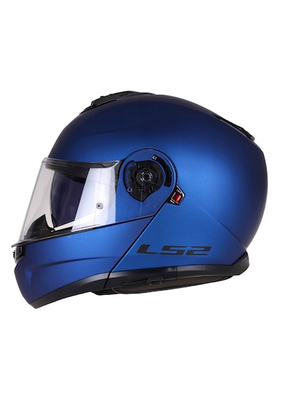 Ls2 Strobe 2 Mat Navy Mavi Çene Açılır Motosiklet Kask Mat Mavi