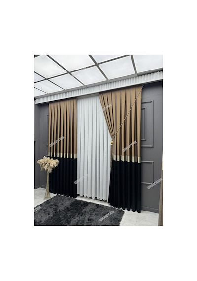Pano Fon Perde,elegans Seri,azra Desen Siyah Gold Kahverengi,taç,brilant,blackout,pileli Tek Kanat Siyah Gold Kahverengi Pano Fon Perde,elegans Seri,azra Desen Siyah Gold Kahverengi,taç,brilant,blackout,pileli Tek Kanat Siyah Gold Kahverengi