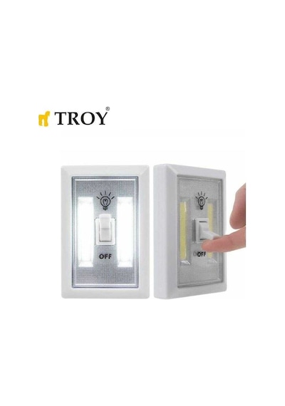 Troy 28903 Cob Led Duvar Aydınlatma Anahtarı Çok Renkli