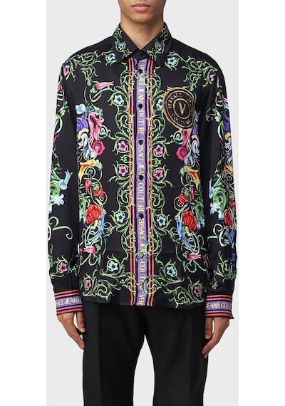 Versace Jeans Couture Erkek Gömlek 74gal2rg Ns213 G89 Siyah