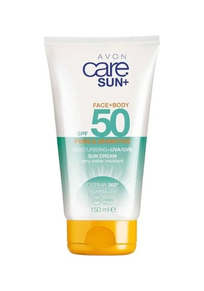 Care Sun+ Pure & Sensitive Face+body Güneş Kremi 150ml