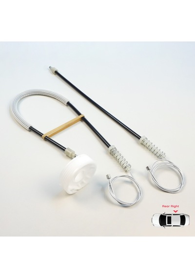 Ford Focus Mk2 Iı Cabrio 2006-2010 İçin Arka Sağ Cam Kriko Seti
