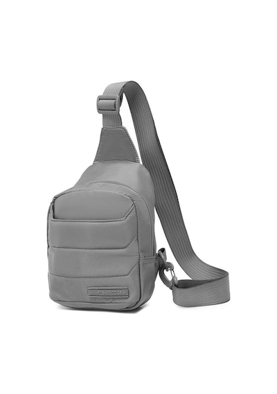 Smart Bags Yumuşak Kumaş Postacı Bodybag Kadın Çantası 8726 Gri