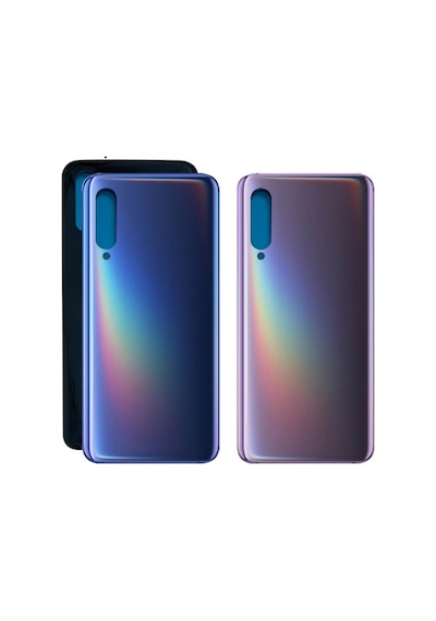 Xiaomi Mi 9 İle Uyumlu Arka Pil Kapak Mavi