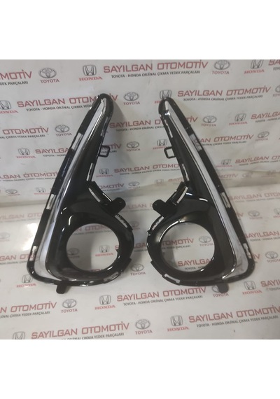 Toyota Uyumlu Yaris Sis Kapağı 2016 2017 2018 Sis Çerçevesi Sağ (Yolcu Tarafı)