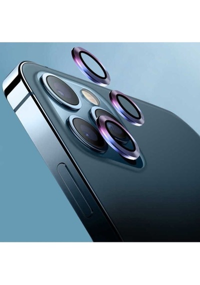 Apple Uyumlu iPhone 13 Mini Zore Cl-07 Kamera Lens Koruyucu Colorful