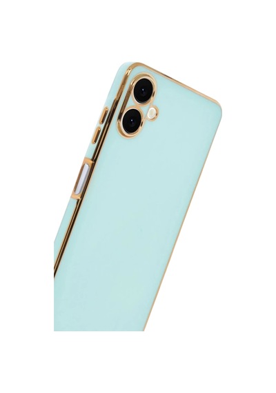 Samsung Uyumlu Galaxy A07 4g Uyumlu Volet Silikon - Açık Yeşil