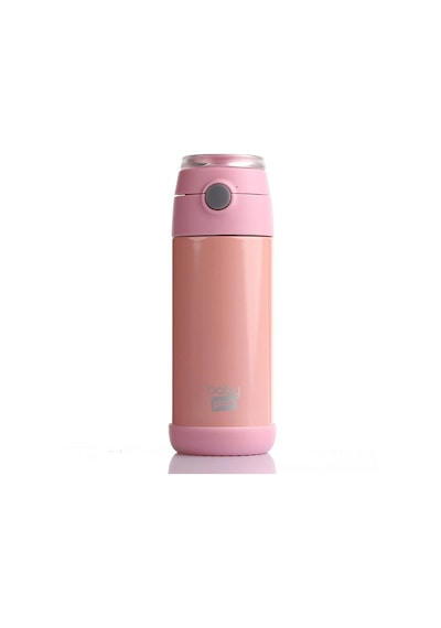 Baby Plus Çelik Termoslu Matara 350 Ml Pembe