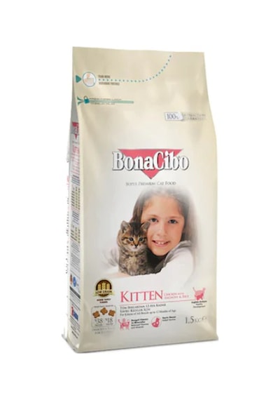 BonaCibo Kitten Tavuklu Yavru Kedi Maması 1500 G
