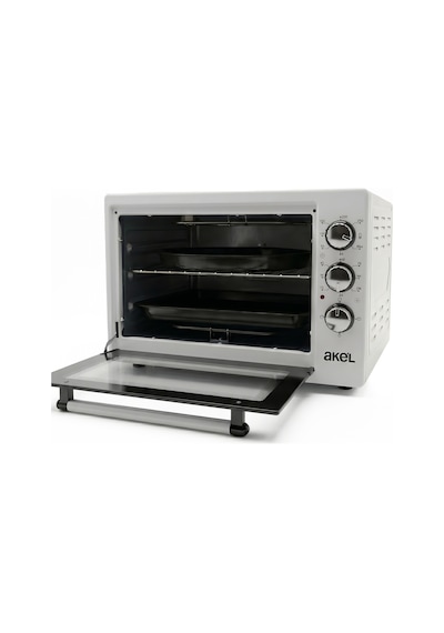 Akel AF340L 34 L Gri Mini/Midi Fırın