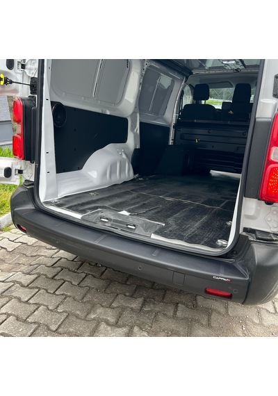 Fiat Scudo 2023- Yıl Ve Sonrası Uyumlu Arka Tampon Eşiği Parlak