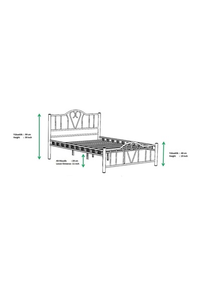 Zambak Tek Kişilik Ferforje Tarz Siyah Metal Karyola 100 X 200 Cm Diğer Zambak Tek Kişilik Ferforje Tarz Siyah Metal Karyola 100 X 200 Cm Diğer