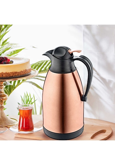 Oms 3281 1.5 Litre Çelik Termos Bakır