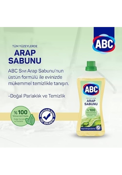 Abc Deterjan Sıvı Arap Sabunu 900 Ml
