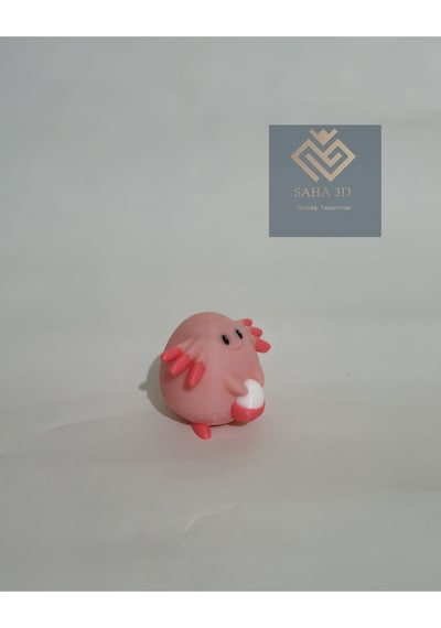 Pokemon Pembe Poke Topu Chansey Hediyeli