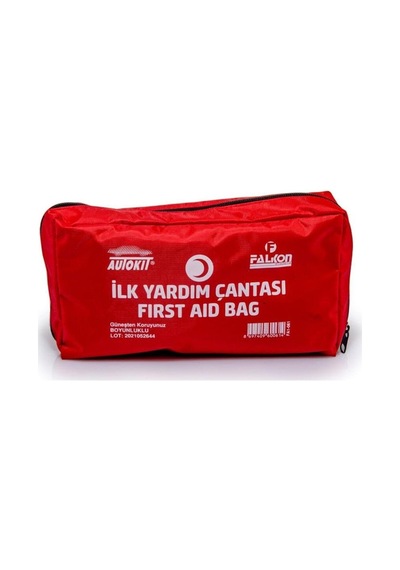 Autokit İlk Yardım Seti Çantası Boyunluklu - Trafik Yönetmenliğine Uygun Fa1-061 - Imperteks Çantalı