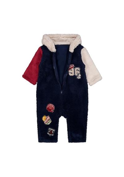 Civil Baby 96 Nakışlı 6-18 Ay Tulum Koyu Lacivert