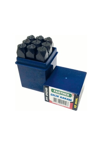 Partner Pt21203 9 Parça Çelik Rakam 3mm
