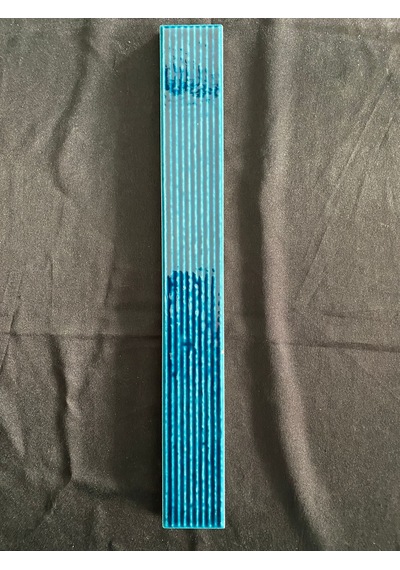 Armada Çini 5x40 Flat Çizgili Turkuaz Çini Seramik