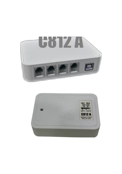 Caller Id Telefon Hatlı Modem Arayan Numarayı Gösteren 2 Hat C812a