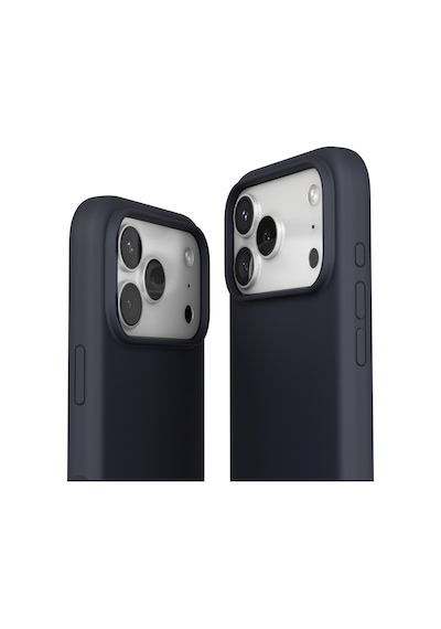 Vonmahlen Apple iPhone Uyumlu 17 Pro Max Soft Silikon Kılıf Lacivert