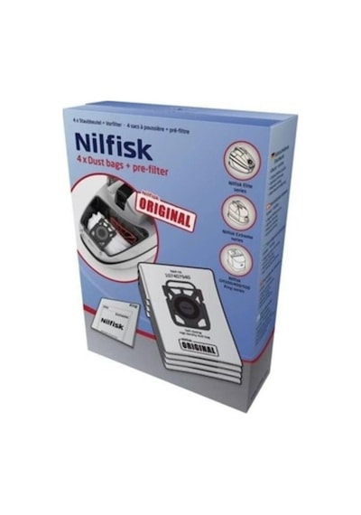 Nilfisk Elite,extreme,king Serisi  Toz Torbası 4 Lü