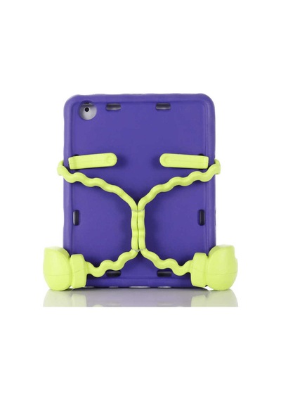 iPad Uyumlu  2 3 4 Zore Eva Boxer Tablet Silikon - Mor Arka Kapak