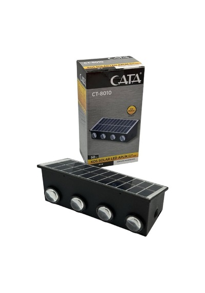 Cata Ct-8010-20 Watt Kos Solar Led Aplik Dis Mekan Günisigi Gün Işığı