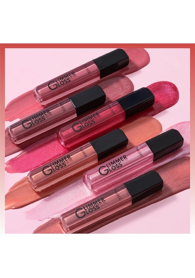 Cosmetics Glimmer Gloss Işıltılı Nemlendirici Dudak Parlatıcısı - 10 Poppy Coral