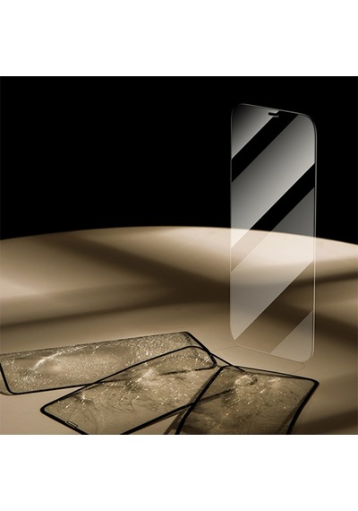 Ally Apple Uyumlu   iPhone 12 Pro Max 6.7-Inch Tempered Cam Ekran Koruyucu Şeffaf (119751463)