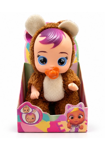 Lovely Peluş Kostümlü Mini Bebek Oyuncak 12 Cm Yeşil