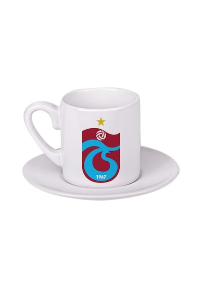 Trabzonspor Türk Kahvesi Fincanı Beyaz