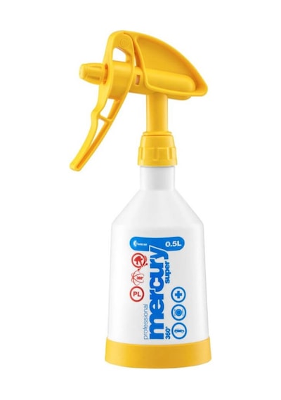 Kwazar 360 Derecede Her Açıdan Çift Atımlı Sarı Sprey Şişe  500ml